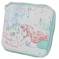 Amazon.co.jp: リトルマーメイド[2つ折り財布]スクエア